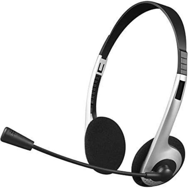 Headset C3tech, P2 3.5 Mm, Voip, Prata PH01SI Ipê Informática